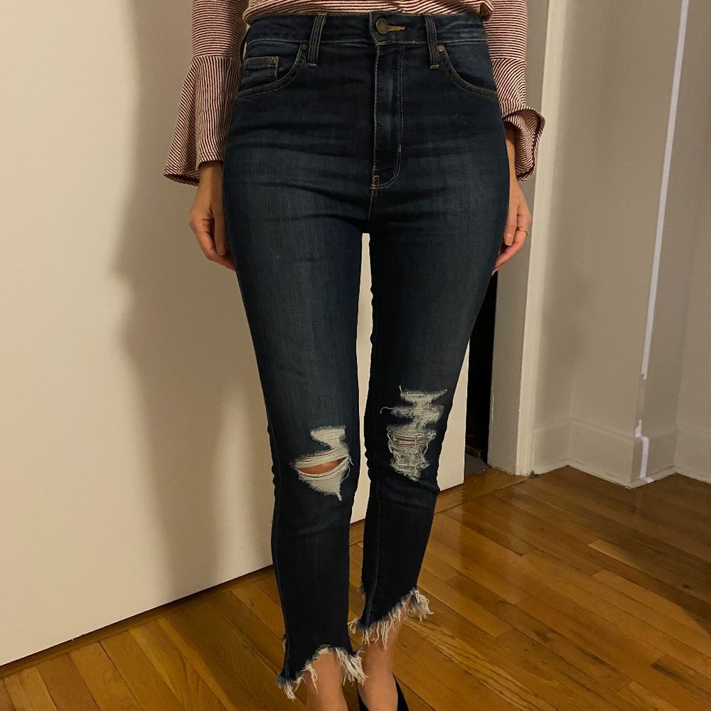 JUST BLACK Distressed Jeans